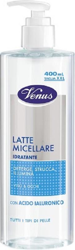 VENUS LATTE MICELLARE DETERGENTE ACIDO IALURONICO 400ML